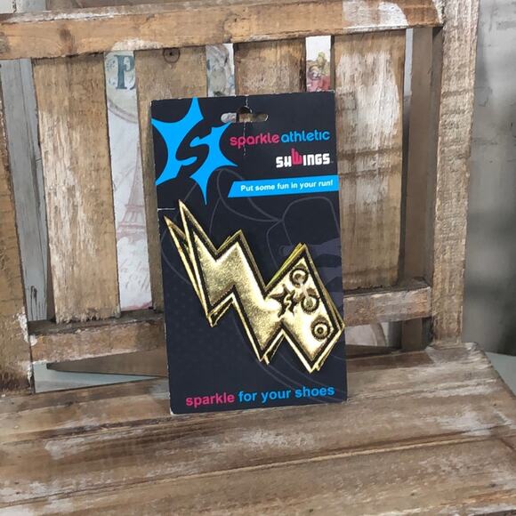 Sparkle Athletic “Shwings” Lightening Bolts for Running Shoes and Races - NEW - Picture 1 of 3